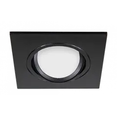 Светильник MR16, ZOOM квадрат черный, 93*93, D80