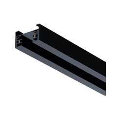 Шинопровод встраиваемый черный 1м