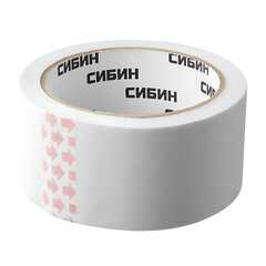 Малярный скотч, креповый, 48мм х 50м, CИБИН