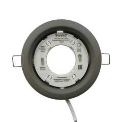 Светильник SWEKO GX53 серый матовый 02055