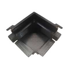 Угол наружний Fly-01 черный