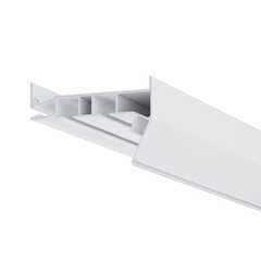 Профиль ПК 15 белый (2-х рядная Гардина) 3,6 м