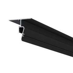 Профиль парящий потолочный под вставку ALTEZA, черный 2,0 м