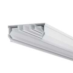 Профиль ПК 14 белый (2-х рядная Гардина) 3,6 м