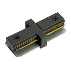 Коннектор прямой для шинопровода, LD1020 для CAB1007, черный