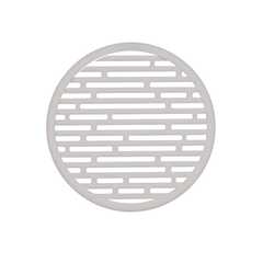 Вентиляционная решетка Муссон белая 100 мм