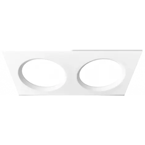 Светодиодная панель квадратная PRACTIC  DUO белая, 12W, 4200k, 780 Лм, 95*185*D70*40