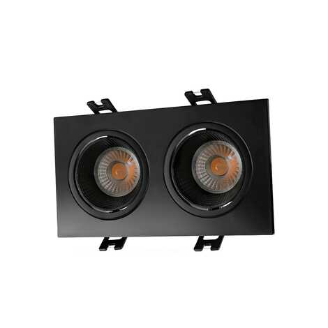 Светильник Datts Slimstar square twins черный