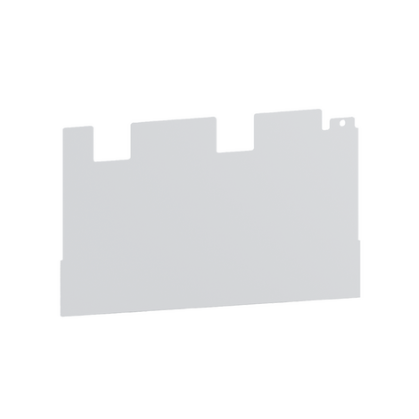 Элемент Р-70 торцевой АЛ белый (комплект 2/2шт)